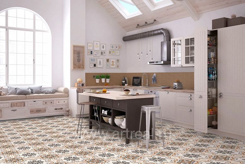 Керамогранит Dual Gres Old School в интерьере