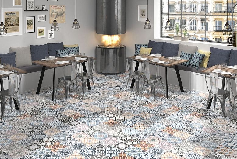 Керамогранит Dual Gres Origin в интерьере