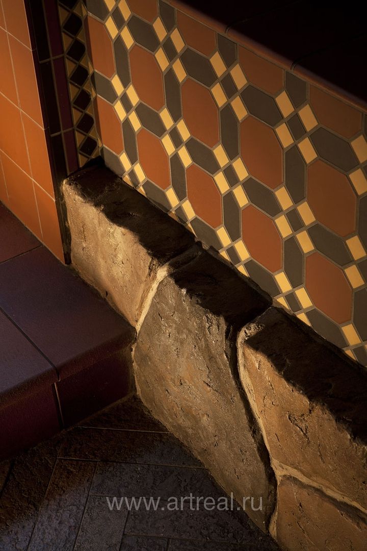 Керамогранит TopCer Guilford в интерьере