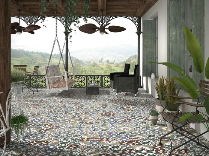 APE Floriane Керамогранит APE Floriane в интерьере