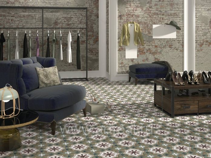 APE Floriane Керамогранит APE Floriane в интерьере