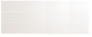 Настенная плитка White 7.5*30