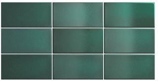 Настенная плитка Esmerald Green 7.5*15