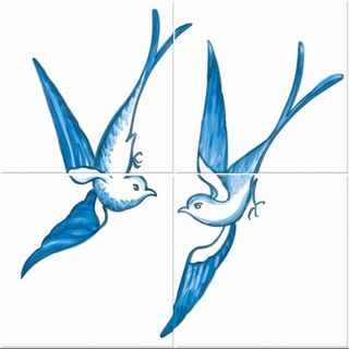 Bardelli Blue Willow декор Blue Willow 2 BE 40*40