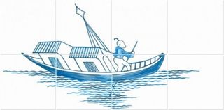 Bardelli Blue Willow декор Blue Willow 7 BE 80*40