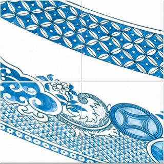 Bardelli Blue Willow декор Blue Willow 1 L.111 40*40