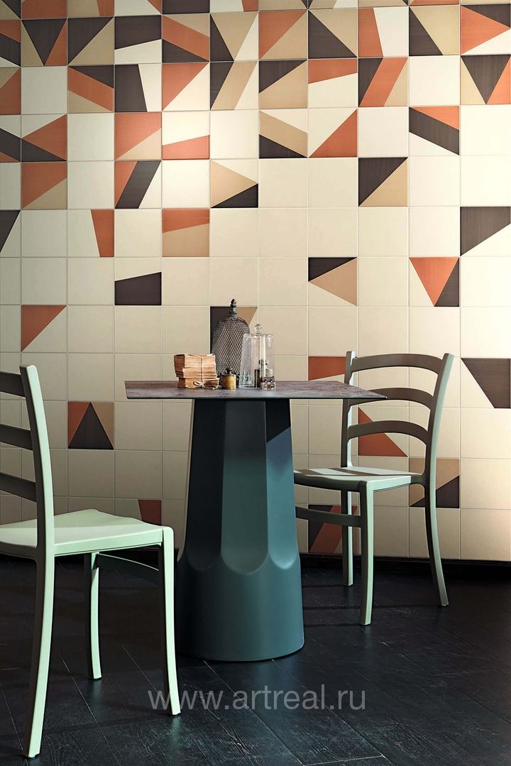 Bardelli Tangram Керамогранит Bardelli Tangram в интерьере