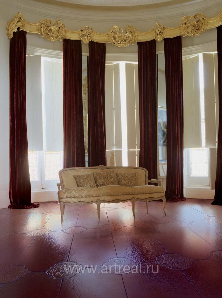 Керамогранит с декоративными вставками Petracers Unico в интерьере Керамогранит с декоративными вставками Petracers Unico в интерьере