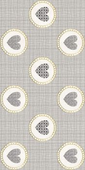 ABK Wide & Style керамогранит D+ Cuor Nero/Oro 160*320