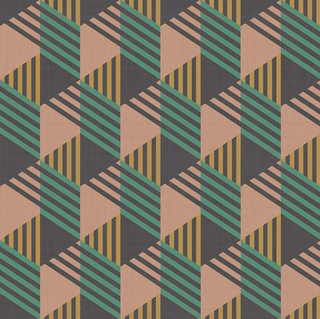 ABK Wide & Style керамогранит Fl. Chain Green 90*90