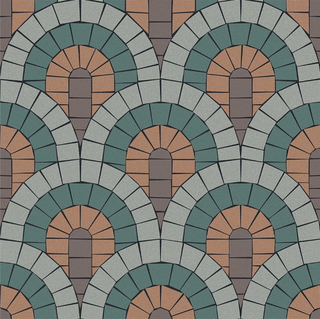 ABK Wide & Style керамогранит Fl. Pave' Sage 90*90