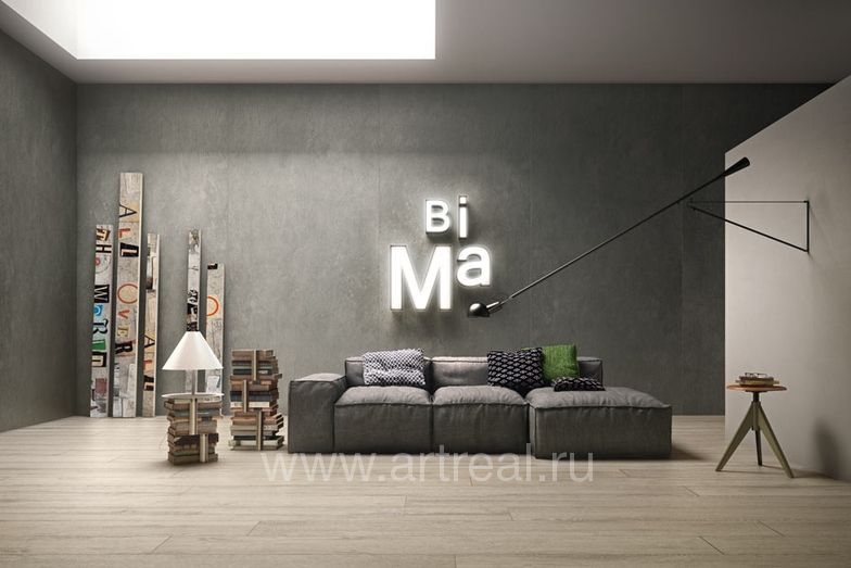 Керамогранит Ariostea Ultra iCementi в интерьере