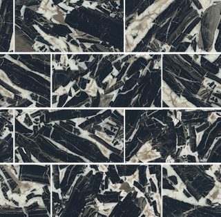 Rex Etoile мозаика River Glo 6Mm Mur 7.5*15