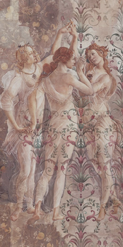 Kerama Marazzi Ковры декор Ковер Боттичелли матовый обрезной 119.5*238.5*11