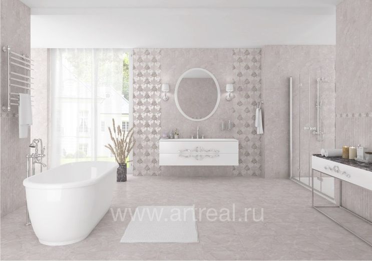 Керамическая плитка Kerlife Russia Delicato в интерьере