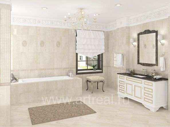 Керамическая плитка Kerlife Russia Olimpia в интерьере