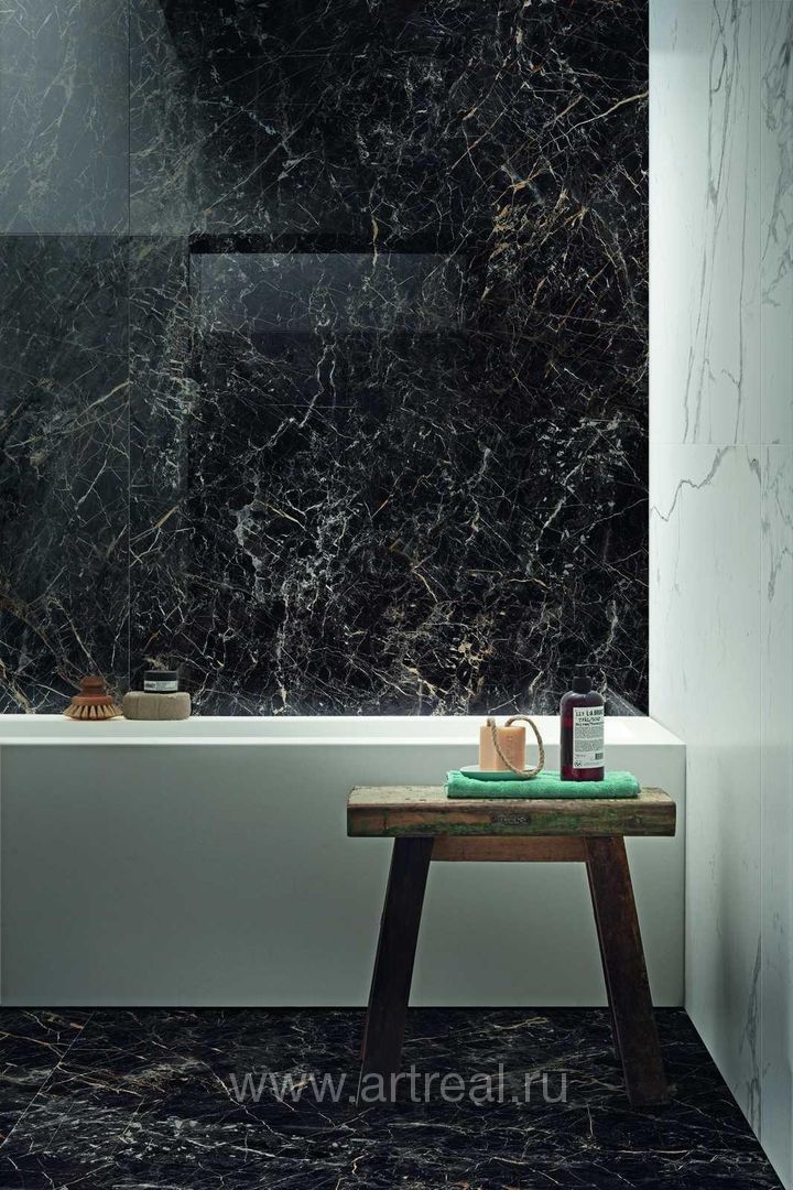 Керамогранит Marazzi Itali Grande Marble Look в интерьере