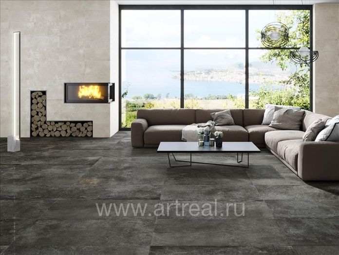 Керамогранит STN Monolith в интерьере