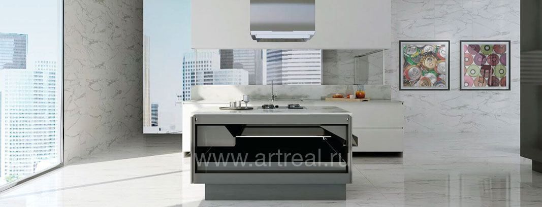 Керамогранит Azteca Da Vinci в интерьере