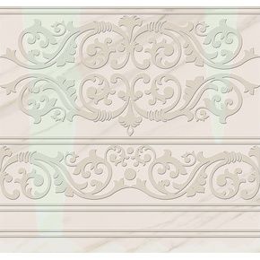 Pamesa Marbles декор Dec. Cenefa Vitreo Blanco Rect. 60*60