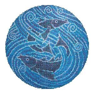 Solo Mosaico Панно Розетка «Танец рыб»