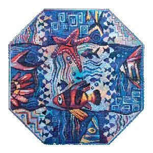 Solo Mosaico Панно Розетка «Подводный мир»