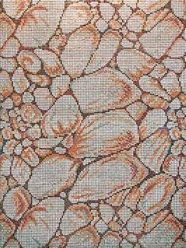 Solo Mosaico Панно панно Галька 189*252