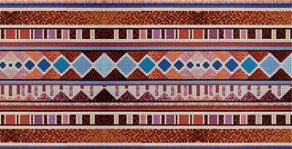 Solo Mosaico Панно панно Фрэнк Райт 167.5*100.5