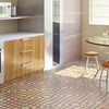 Мозаичное панно Solo Mosaico на полу в кухне