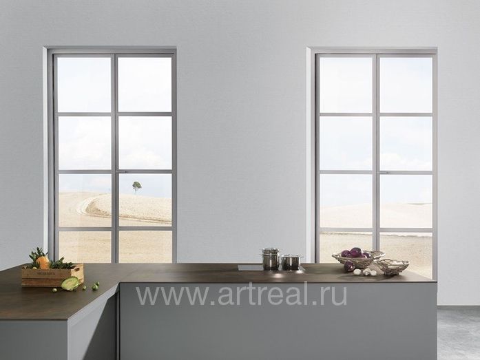 Керамогранит Laminam Russia Ossido в интерьере