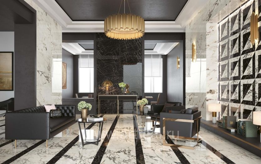 Керамогранит Atlas Concorde Russia Allure в интерьере