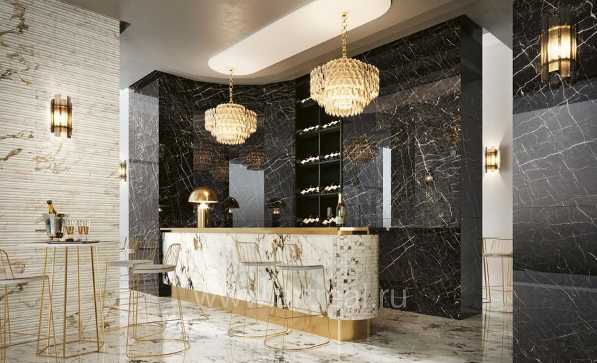 Керамогранит Atlas Concorde Russia Allure в интерьере