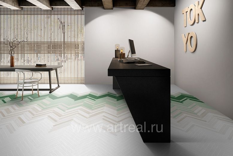 Керамогранит 41ZERO42 Technicolor в интерьере