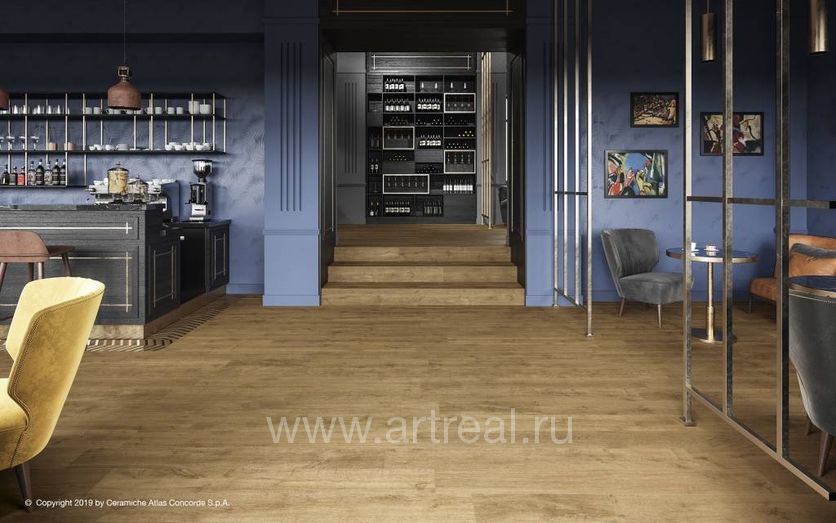 Керамогранит Atlas Concorde Heartwood в интерьере