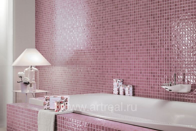 Мозаика из коллекции Atlas concorde Gioia, цвет Rosa