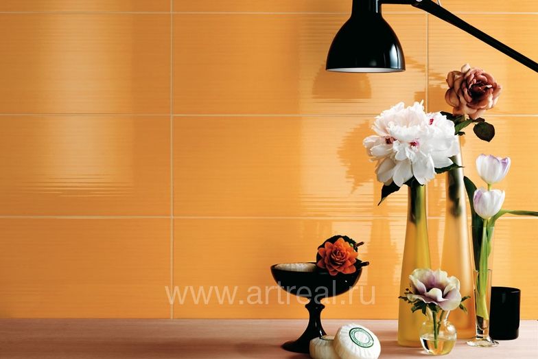 Базовая плитка из коллекции Atlas concorde Gioia цвета Arancio