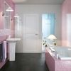 Отделка ванной плиткой Atlas concorde Gioia, цвет Rosa