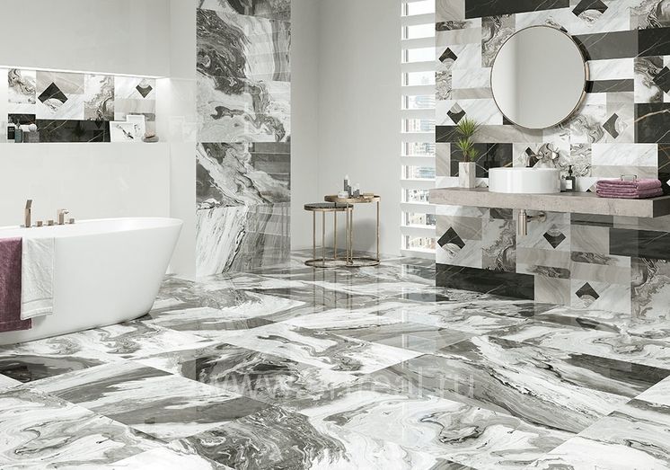 Керамогранит Ceracasa Manhattan в интерьере