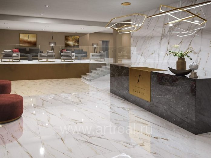 Керама Мараци Монте Тиберио Керамогранит Керама Мараци Монте Тиберио в интерьере