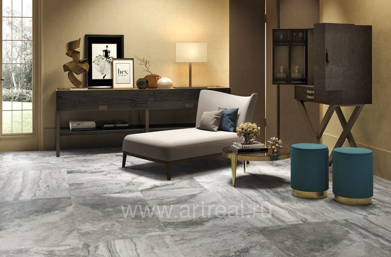 Керамогранит La faenza Oro Bianco в интерьере