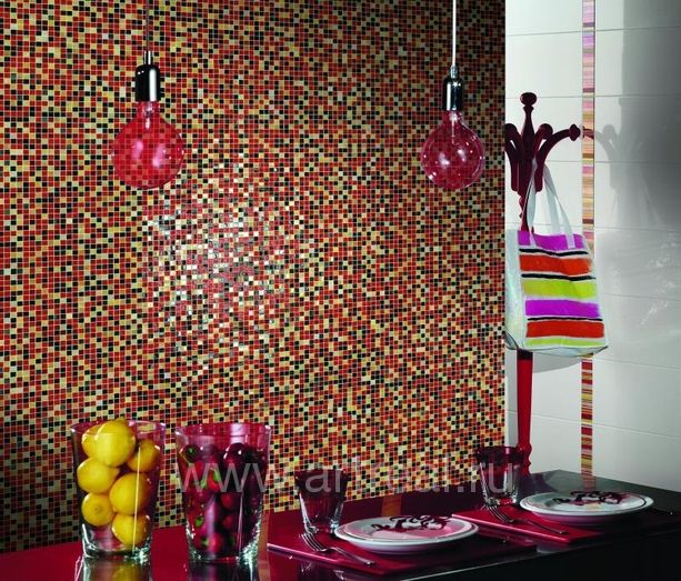 Мозаика Irida City в интерьере
