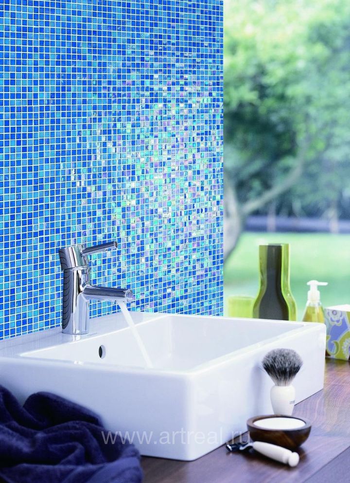 Мозаика Irida City в интерьере