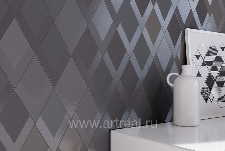 Керамогранит Wow Flow в интерьере