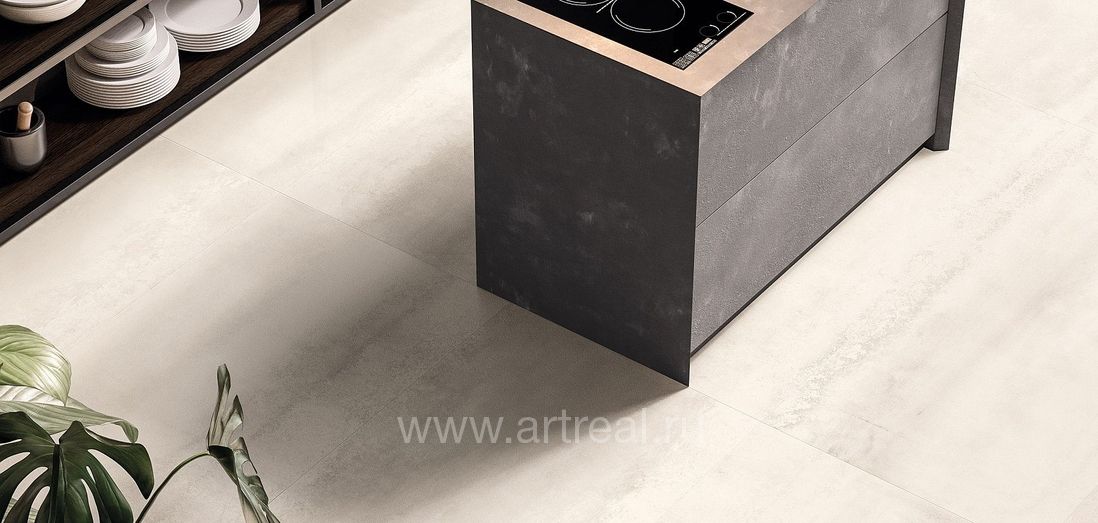 Керамогранит Supergres Met All в интерьере