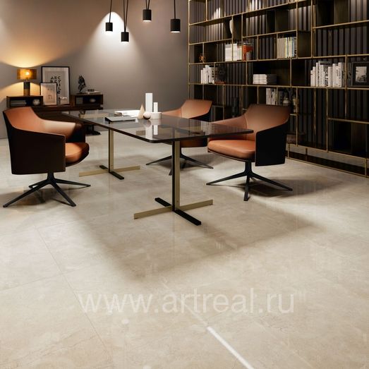 Керамогранит Supergres Purity Of Marble в интерьере