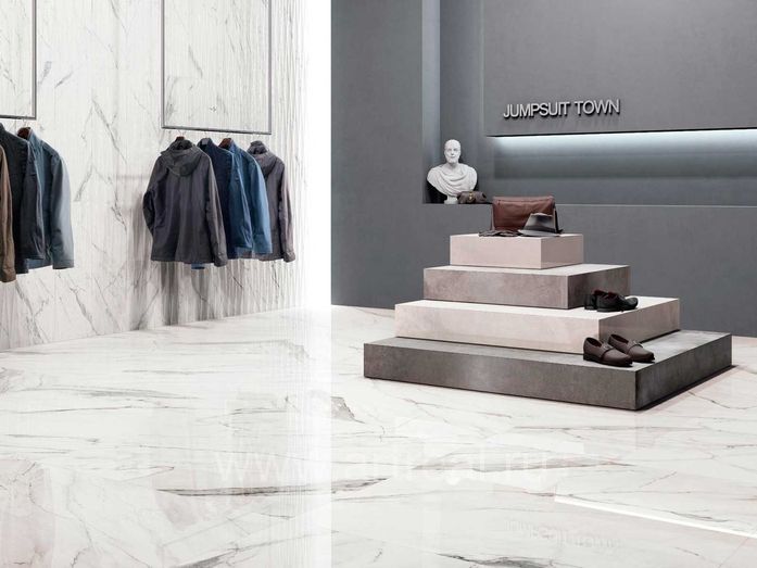 Керамогранит Supergres Purity Of Marble в интерьере