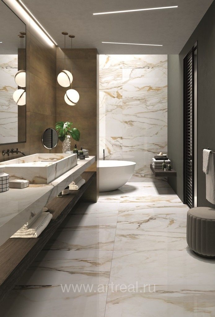 Керамогранит Flaviker Supreme Evo в интерьере