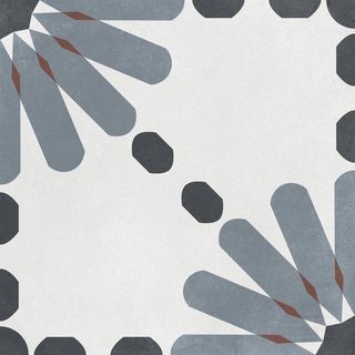 Harmony Aruba керамогранит Daisy Blue 22.3*22.3