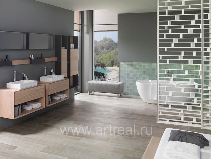 Керамогранит Porcelanosa Forest Par-ker в интерьере