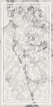 Italon Charme Evo Floor Project декор Statuario Inserto Broccato 30*60